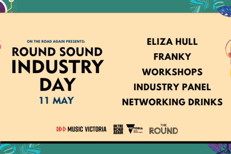 Artwork for Round Sound industry day.